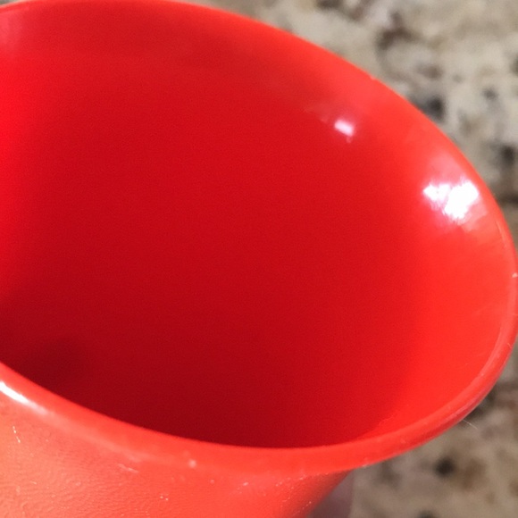 Set of 4 Vintage Tupperware Bell Tumbler Cups Primary Colours - Picture 5 of 15